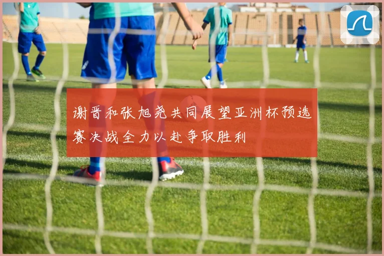 谢晋和张旭尧共同展望亚洲杯预选赛决战全力以赴争取胜利